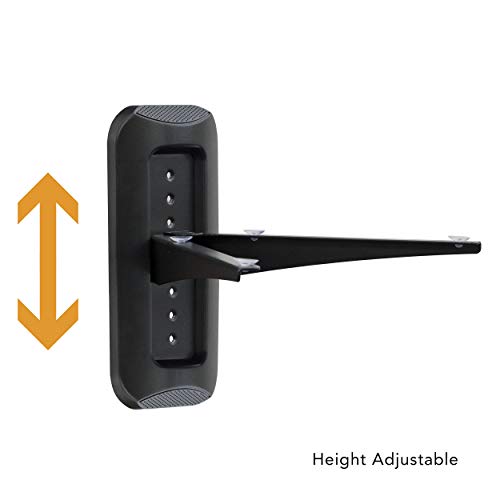 image for Atlantic AV Wall Mount Shelf for DVD Components, Set Top Boxes, Cable 