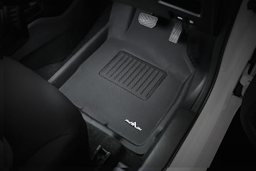 Image of Pharaoh 3D Car Mat | Compatible for Toyota Taisor | Custom Fit, All-Weather, Anti-Slip, Odorless, Stylish, and Eco-Friendly Floor Protection with Dust Collection Tray - Full Set (Taisor)