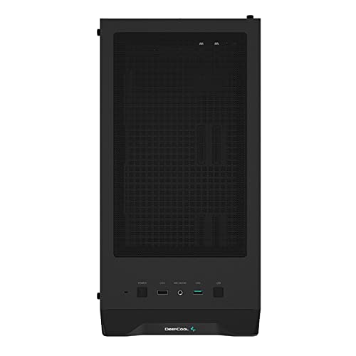 Gabinete Gamer DeepCool CC560 (Mid Tower, Lateral em Vidro, 1xUSB 3.0, 1xUSB2.0)