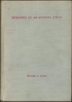 Memories of an Arizona Judge B000KTHVE4 Book Cover