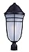 Maxim 84100WPAT Westport DC EE Outdoor Post, 1-Light 18 Watts, Artesian Bronze