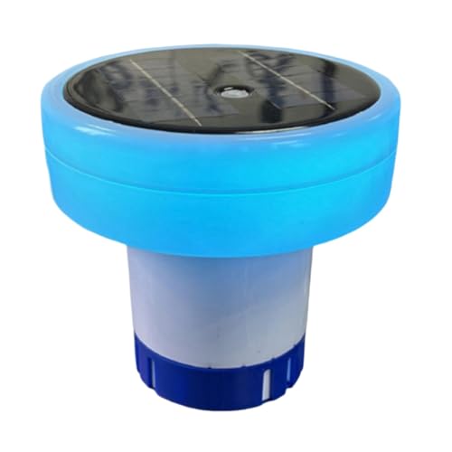 Genérico Ionizador Flotante de Piscina Solar | Purificador de Agua Automático para Reducir Cloro | Luz Duradera + Impermeable - Limpieza Natural
