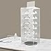 Lockable Sunglasses Display Case for 24 Pairs of Glasses, Acrylic Sunglass Organizer, Rotating Sunglasses Display Case with Mirror, Glasses Holder Eyeglass Storage for Home Commercial Use