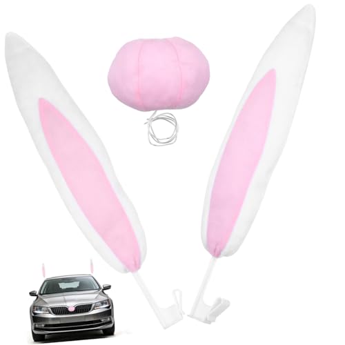 Orejas de conejo para coche: alegra tus viajes estas navidades con adornos divertidos