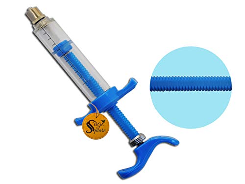 Sage Square Adjustable Hand Feeding Syringe for Birds, Puppy, Kitten, Dog, Cat, Hamster. (30 ML) 2