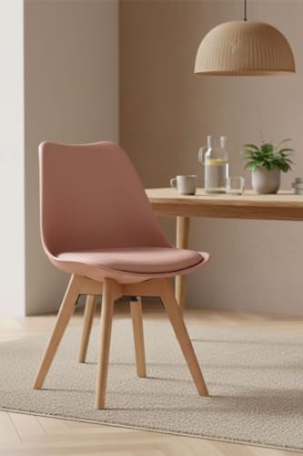 Regalos Miguel - Sillas Comedor - Silla Synk Basic - Rosa Avellana