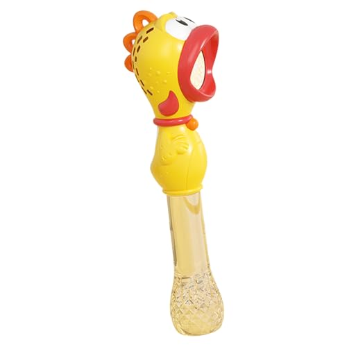 Palo de burbuja de pollo,generador de burbujas eléctrico y portátil lindo - regalo de cumpleaños favoritos playa jardín niños niñas camping patio