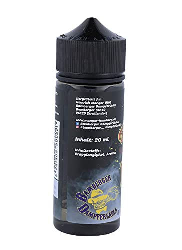 Lädla Juice Volle Fresse Himbeerlolli Longfill Shake-and-Vape e-Liquid, 0.0 mg Nikotin, 20 ml (1er Pack) – Bild 4