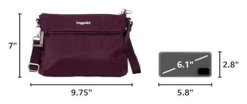 Image of Baggallini Securtex Anti-Theft Memento Crossbody
