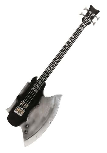 Kiss Gene Simmons Axe Guitar Prop for Adults Rock and Roll Halloween Costume Accessory Standard