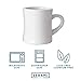 Imagen de Serami Juego original de tazas de café blancas de 325 ml