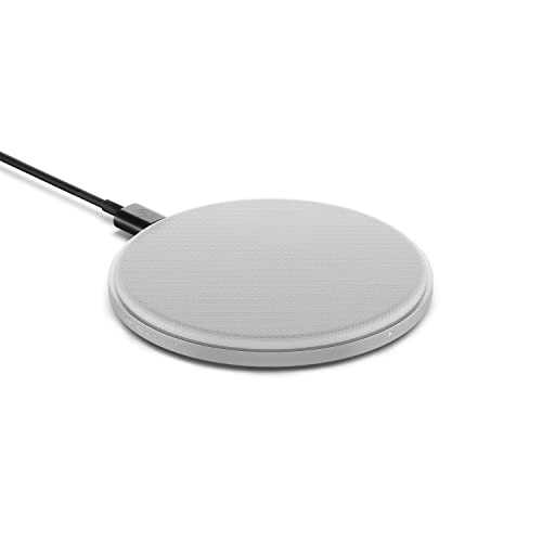 MASTER & DYNAMIC MC100 Charging Pad, Perfect Earbuds Base Station Gunmetal Aluminum/Silver