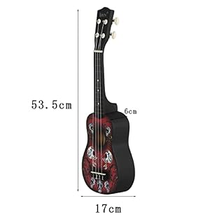21 Guitare Ukulélé Pratique Petit Rouge Hawaii Pouces Pouces Débutant Enfants Modèle Crâne Étudiants Foncé Enfants Jouet… - Les Beatles, Paul McCartney, John Lennon, RIngo Starr, George Harrison 21 Guitare Ukulélé Pratique Petit Rouge Hawaii Pouces Pouces Débutant Enfants Modèle Crâne Étudiants Foncé Enfants Jouet… – Image 5