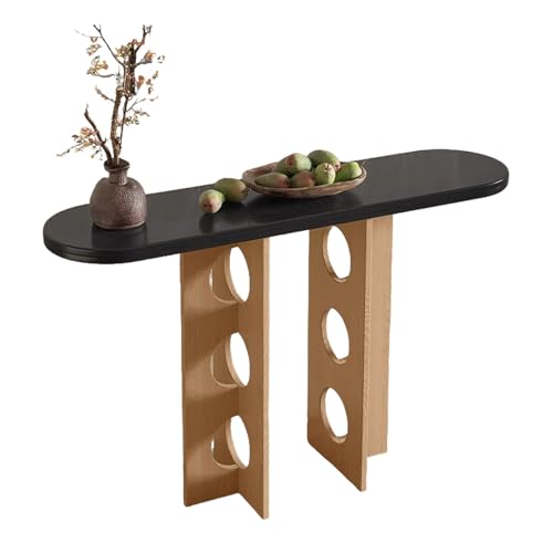 Mesa de entrada estrecha para decorar pasillos modernos en casa 2