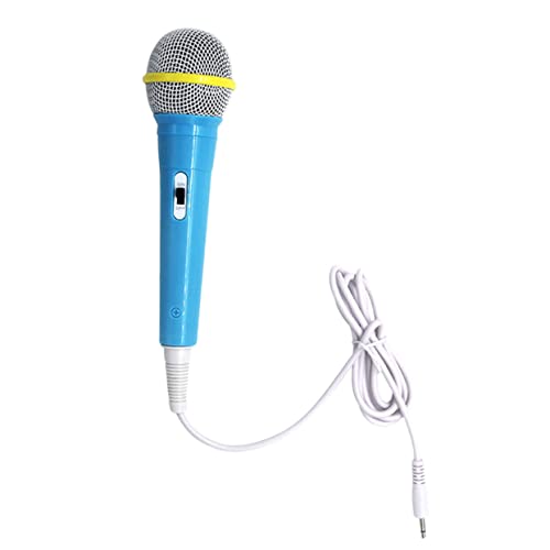 PERSELOSO 1 Pieza Micrófono de educación Infantil Infantil Herramienta Musical Electronica micrófono de máquina educativa para Instrumento de micrófono Inteligente Azul Color Aleatorio