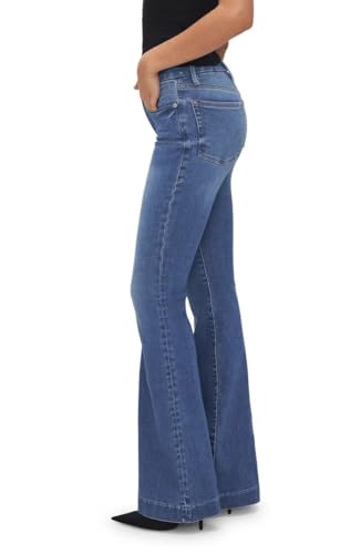 Good American Good Legs Flare Jeans in Indigo Size 8/293