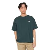 [ディッキーズ] ワッペンTシャツ 半袖 ケリーグリーン XL