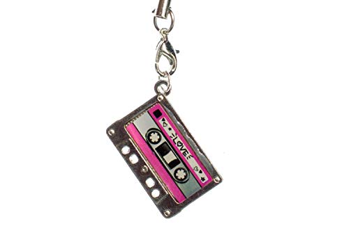 Cassette de musique rose bijou de téléphone pour look vintage quotidien