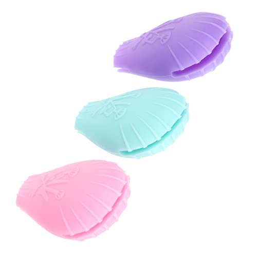 HOLIDYOYO 3本 メイクアップ ブラシ ダスト カバー メイクアップ ブラシ カバー 化粧品 ブラシ カバー 化粧品 ブラシ カバー メイクアップ シリコン カバー メイクアップ ブラシ カバ