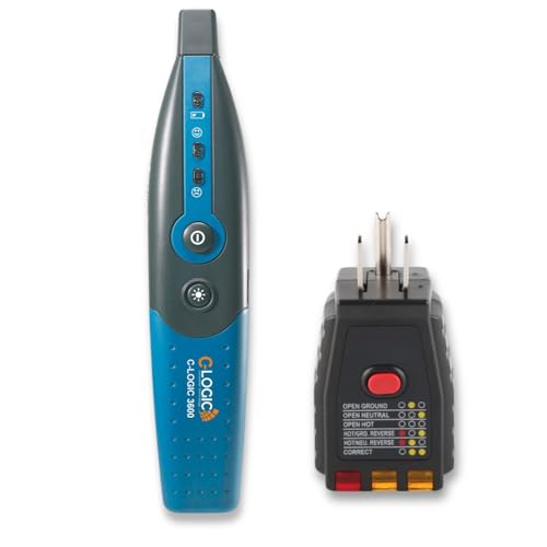 C-Logic CLOGIC3600USCBINT 3600Us Circuit Breaker Finder And Plug Socket Tester cover