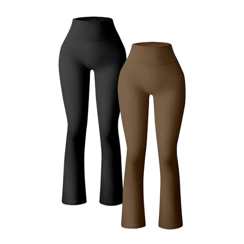 Legging de yoga sans couture taille haute pour entraînement serein