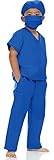 Kids Doctor Dress up Surgeon Costume Set, 6/8, Royal