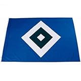 2 Ösen zum hissen am Mast HSV Hamburger SV Fahne/Hissfahne ** Raute ** 120 x 80 cm mit 2 Ösen