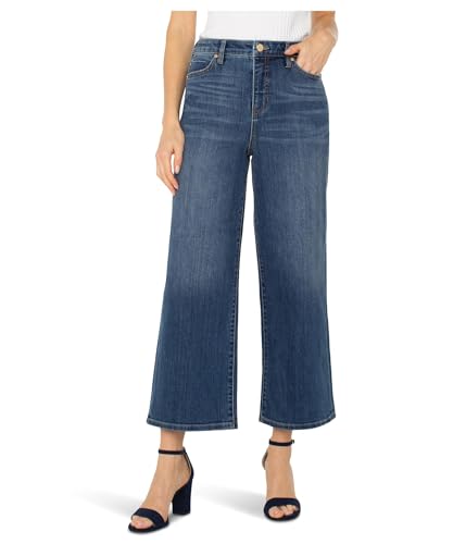 Liverpool Women's Stride High-Rise Crop Wide Jeans 26