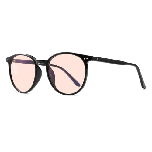 Image of Indoor FL-41 Rose Tinted Migraine Glasses for Light Sensitivity