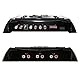 KIT Set FÜR SOUNDSTORM SSL SX310 1 2/3 Wege elektronische Frequenzweiche, Equalizer, 3 Front-/Heck-/Subwoofer-Ausgänge mit Subwoofer-Fernbedienung inklusive, 1 Stück
