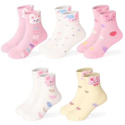 LAETBBE Kinder Socken Mädchen Warme Wintersocken Wandersocken...