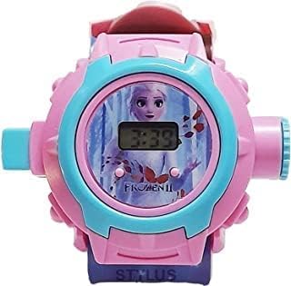 Image of Acnos Brand- Digital 24 Images Projector 7 Character Watch for Kids Boys Rubber Material Watch Diwali Gift Birthday Return Gift Best Digital Toy Watch for Boy's Girl's