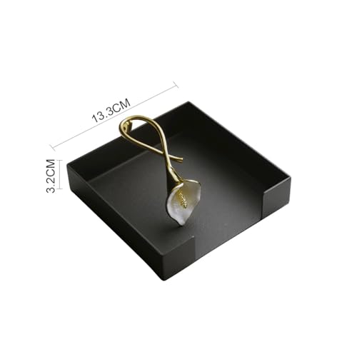 Napkin Holder Personalised Flat Napkin Holders for Table Kitchen & Countertops Modern Metal Cocktail Paper Napkins Holder Napkin Dispenser Table Decor2