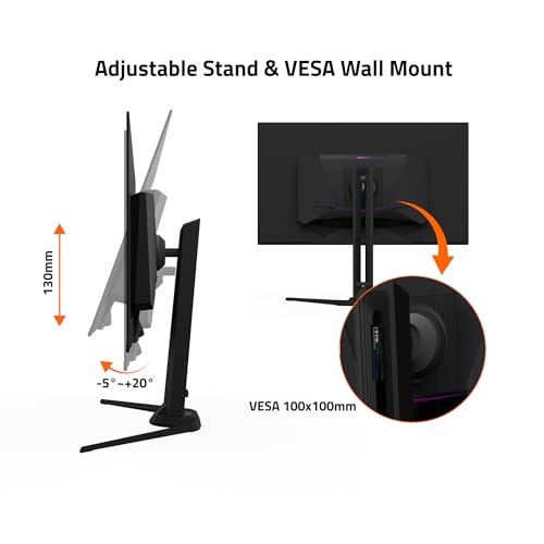 GIGABYTE - AORUS FO32U2-32 QD OLED Gaming Monitor - UHD 3840x2160-240Hz - 0.03ms GTG - AMD FreeSync Premium Pro - Type C KVM - HDMI, DP, Type C - Height Adjustable - Black