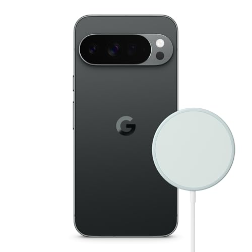 Image of Google Pixel 10 Pro XL - Unlocked Android Smartphone with Gemini, Triple Rear Camera, 24+ Hour Battery and 6.8" Super Actua Display - Obsidian, 256GB + Pixelsnap Charger