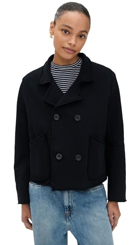Frank & Eileen Women's Mini Belfast Crop Peacoat