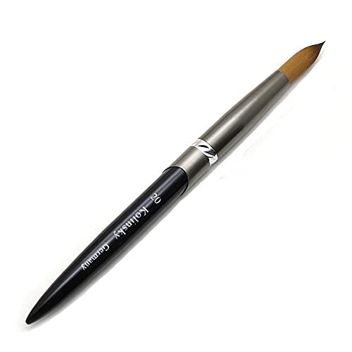 Nail Art Brushes,Acrylic Nail Brush,Nail Art Brush,Acrylic Brush Embossed Sable Nail Tools for Nail Salon Home Use,Nail Tools (#20)