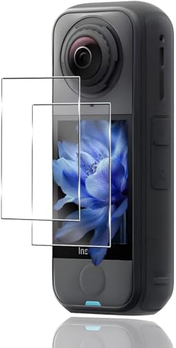 �y2���Z�b�g�z �Ή� Insta360 X4 Air �t�B���� �y���{���f�ވ��Ɏq���z �p �C���X�^360 X4 Air �ی�t�B���� �ϏՌ� ��U�h�~ �w��h�~ �S�ʕی� �ɔ� �����ߗ� �\��t���₷�� 2.5D ���E���h�G�b�W���H�Ȃ� �Ή� Insta