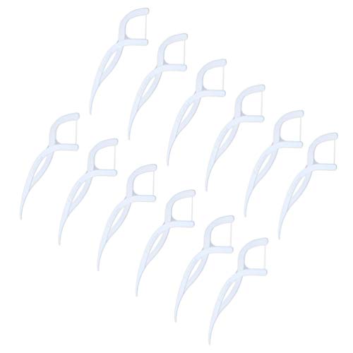 EXCEART 120 Pcs Fio Dental Escolhe DescartÃ¡veis â€‹â€‹Fio Dental Vara Dentes Ferramentas de Limpeza