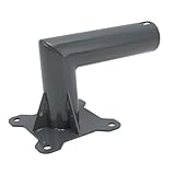 Contenu de l'emballage : kit de montage sur poteau Internet par satellite, comprend tout le nécessaire pour une installation et un retrait faciles, comprend 1 adaptateur de montage 4 vis, 4 vis d'extension.