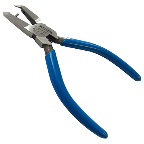 FUJIYA Tools, 920-125, Angle Plastic Cutting Nippers(34 Dgree type)