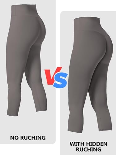 Image of Sunzel Sunzfly Invisible Butt Scrunch Workout Leggings for Women, Butt Lifting High Waisted Gym Yoga Pants with Tummy Control