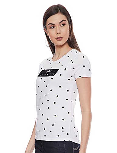 Image of Pepe Jeans Women's Cotton Regular Fit T-Shirt