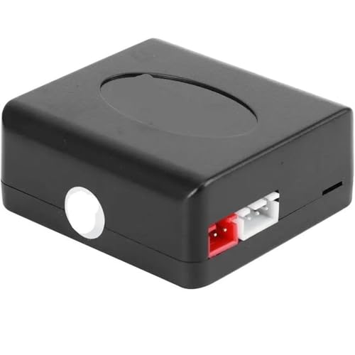 Radar de marcha atrás 12 V 4 sensores 16 mm original sensor de aparcamiento plano de coche Crescent Auto Reverse Backup Radar Detector con pantalla radar inverso de estacionamiento (negro)