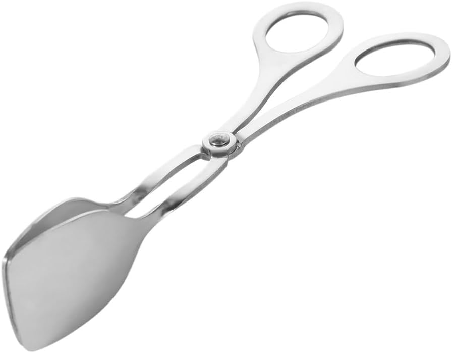 Vctitil Stainless Steel Serving Tongs for Buffet Salad Appetizer Party Catering Salad Tongs Ice Tongs Salad Clamp Barbecue Tool