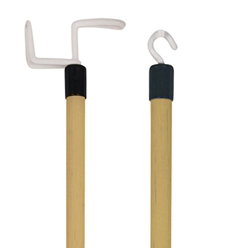 Blue Jay An Elite Healthcare Brand Your Dressing Buddy Stick - Lightweight Dressing Aid With Hook & Clip Fastener - Dressing Aid For Shoes, Socks, Shirts And Pants - Protects From Wear And Tear #TOP4