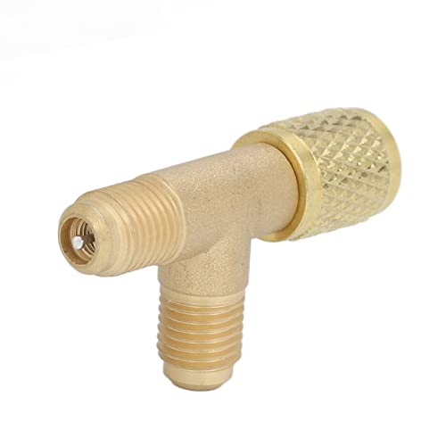 Quick Coupler Access Tee adaptador de latón 1/4 pulg miniatura 6