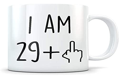 SafreRest 11 oz Coffee Mug, Funny 30th Birthday Gift for Women and Men Turning 30 Years Old Happy Bday Coffee Mug Dirty Thirty Gag Party Cup Idea as a Joke Celebration Best Adult Birthday Presents