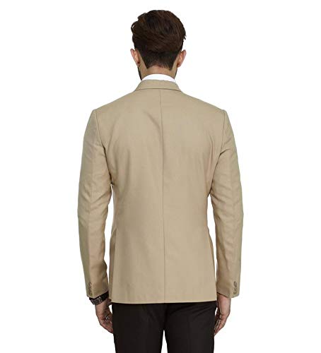Image of MANQ Men's Slim Fit Single Breasted Blazer