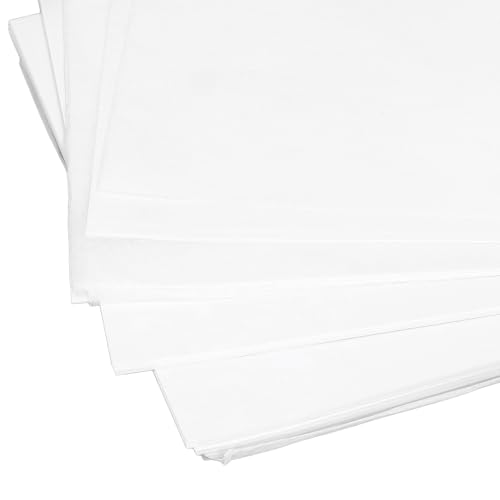 Papel Vegetal Branco, Papel Vegetal Translúcido Com Resistência a Rugas, Multiuso, Alta Definição, 2